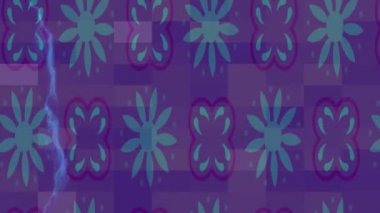 Dijital doku yüzey tasarım biçimi ile modern video animasyonu için gelişmiş hareket grafikleri