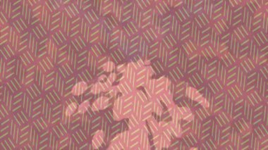 Benzersiz hareket grafikleri tasarım sanatına sahip yaratıcı film üretimi için özet bir arkaplan