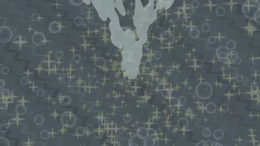 Benzersiz hareket dokusu tasarım sanatı ile profesyonel video düzenleme için modern soyut grafikler