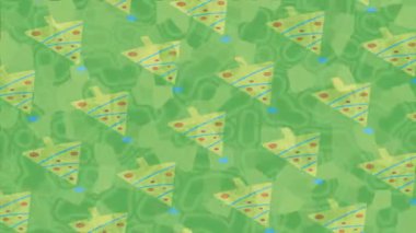 Modern medya üretimi için fütüristik dijital soyut doku sinematik tarz hareketli grafik ögesi