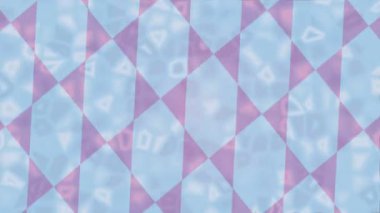 Soyut hareket desenli fütüristik video üretimi için dinamik dijital arkaplan