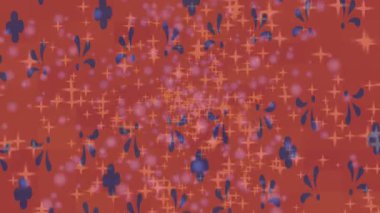 Lüks hareket projeleri için soyut tasarım stili animasyonu olan üst düzey dijital doku