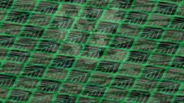 Benzersiz video giriş tasarımı projeleri için detaylı yüzey kalıbı film animasyon stili grafik girişi