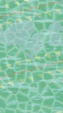 Benzersiz video giriş tasarımı projeleri için detaylı yüzey kalıbı film animasyon stili grafik girişi