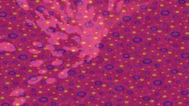 Benzersiz dijital animasyon tarzı grafikleri olan yaratıcı ortam tasarımı için yenilikçi hareket dokusu