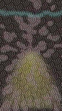 Dijital doku yüzey tasarım biçimi ile modern video animasyonu için gelişmiş hareket grafikleri