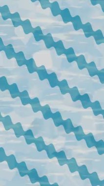 Benzersiz video giriş tasarımı projeleri için detaylı yüzey kalıbı film animasyon stili grafik girişi