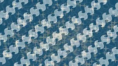 Benzersiz video giriş tasarımı projeleri için detaylı yüzey kalıbı film animasyon stili grafik girişi