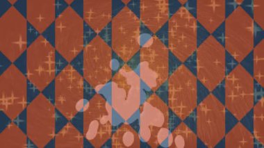 Benzersiz hareket dokusu tasarım sanatı ile profesyonel video düzenleme için modern soyut grafikler