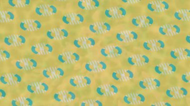 Dijital doku yüzey tasarım biçimi ile modern video animasyonu için gelişmiş hareket grafikleri