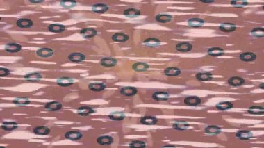 Organik desenli yüzey giriş stili video film sanatı ile soyut arkaplan tasarımı