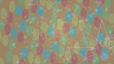 Profesyonel video projeleri sanat tarzı için organik hareketli arkaplan tasarımı