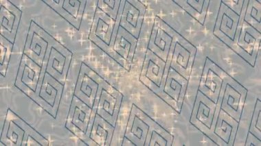 Benzersiz hareket grafikleri tasarım sanatına sahip yaratıcı film üretimi için özet bir arkaplan