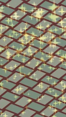 Benzersiz dijital animasyon tarzı grafikleri olan yaratıcı ortam tasarımı için yenilikçi hareket dokusu