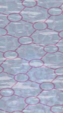 Organik desenli yüzey giriş stili video film sanatı ile soyut arkaplan tasarımı