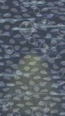 Benzersiz hareket dokusu tasarım sanatı ile profesyonel video düzenleme için modern soyut grafikler