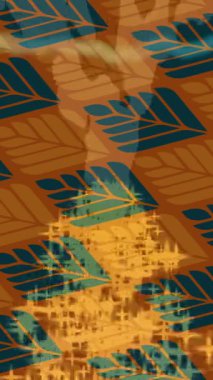 Dijital doku yüzey tasarım biçimi ile modern video animasyonu için gelişmiş hareket grafikleri