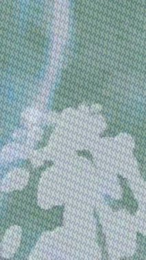 Benzersiz dijital animasyon tarzı grafikleri olan yaratıcı ortam tasarımı için yenilikçi hareket dokusu