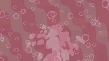 Lüks hareket projeleri için soyut tasarım stili animasyonu olan üst düzey dijital doku