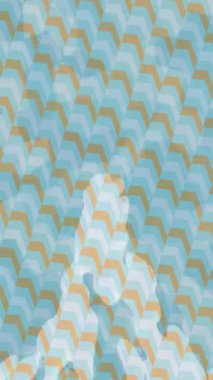 Lüks hareket projeleri için soyut tasarım stili animasyonu olan üst düzey dijital doku