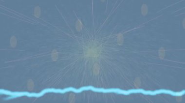 Organik desenli yüzey giriş stili video film sanatı ile soyut arkaplan tasarımı