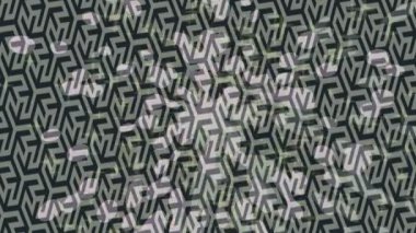 Benzersiz dijital animasyon tarzı grafikleri olan yaratıcı ortam tasarımı için yenilikçi hareket dokusu