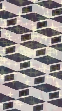 Benzersiz dijital animasyon tarzı grafikleri olan yaratıcı ortam tasarımı için yenilikçi hareket dokusu