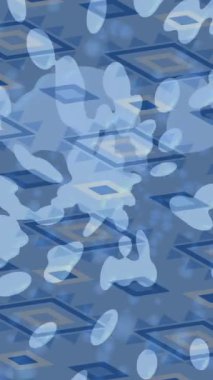 Benzersiz dijital animasyon tarzı grafikleri olan yaratıcı ortam tasarımı için yenilikçi hareket dokusu