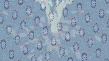 Organik desenli yüzey giriş stili video film sanatı ile soyut arkaplan tasarımı