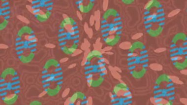 Profesyonel video projeleri sanat tarzı için organik hareketli arkaplan tasarımı