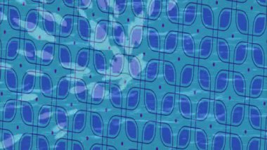 Lüks hareket projeleri için soyut tasarım stili animasyonu olan üst düzey dijital doku