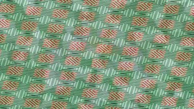 Soyut hareket desenli fütüristik video üretimi için dinamik dijital arkaplan