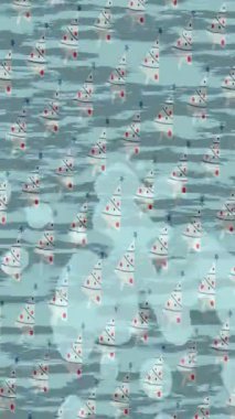 Lüks hareket projeleri için soyut tasarım stili animasyonu olan üst düzey dijital doku