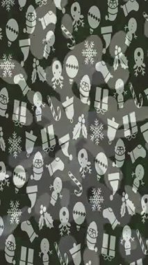 Organik desenli yüzey giriş stili video film sanatı ile soyut arkaplan tasarımı