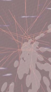 Benzersiz hareket dokusu tasarım sanatı ile profesyonel video düzenleme için modern soyut grafikler