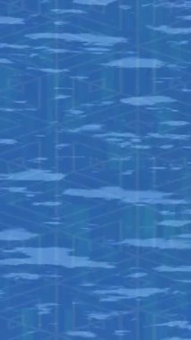 Soyut hareket desenli fütüristik video üretimi için dinamik dijital arkaplan