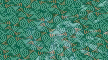 Soyut hareket desenli fütüristik video üretimi için dinamik dijital arkaplan