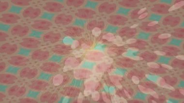 Soyut hareket desenli fütüristik video üretimi için dinamik dijital arkaplan