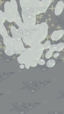 Organik desenli yüzey giriş stili video film sanatı ile soyut arkaplan tasarımı