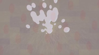 Soyut hareket desenli fütüristik video üretimi için dinamik dijital arkaplan