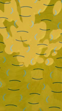 Benzersiz video giriş tasarımı projeleri için detaylı yüzey kalıbı film animasyon stili grafik girişi