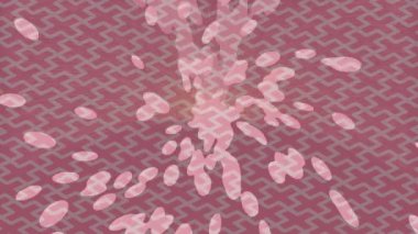 Yaratıcı video düzenleme film arkaplan tasarımı için minimalist organik hareket grafikleri