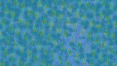 Benzersiz hareket dokusu tasarım sanatı ile profesyonel video düzenleme için modern soyut grafikler