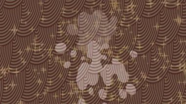 Lüks hareket projeleri için soyut tasarım stili animasyonu olan üst düzey dijital doku