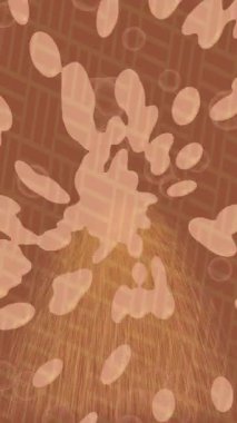 Dijital doku yüzey tasarım biçimi ile modern video animasyonu için gelişmiş hareket grafikleri