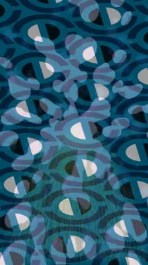 Benzersiz hareket dokusu tasarım sanatı ile profesyonel video düzenleme için modern soyut grafikler