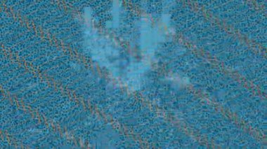 Estetik doku arkaplan tasarımı renkli hareket grafikleri ile moda film giriş profosyoneli