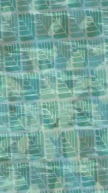 Organik desenli yüzey giriş stili video film sanatı ile soyut arkaplan tasarımı