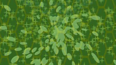 Yaratıcı video düzenleme film arkaplan tasarımı için minimalist organik hareket grafikleri