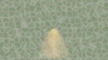 Organik desenli yüzey giriş stili video film sanatı ile soyut arkaplan tasarımı